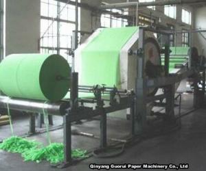 Paper dyeing machine